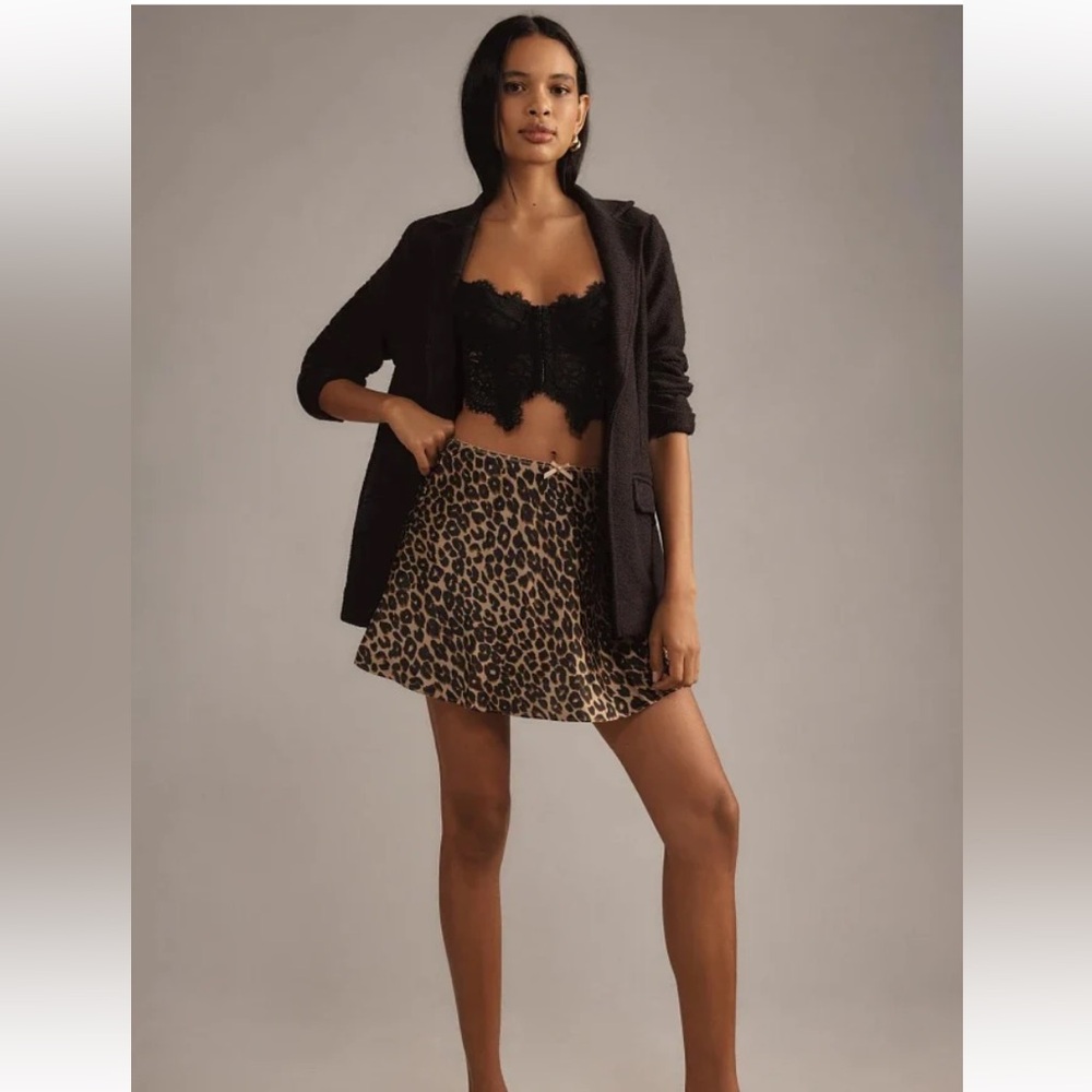 Anthropologie Maeve Black Knit Blazer XS